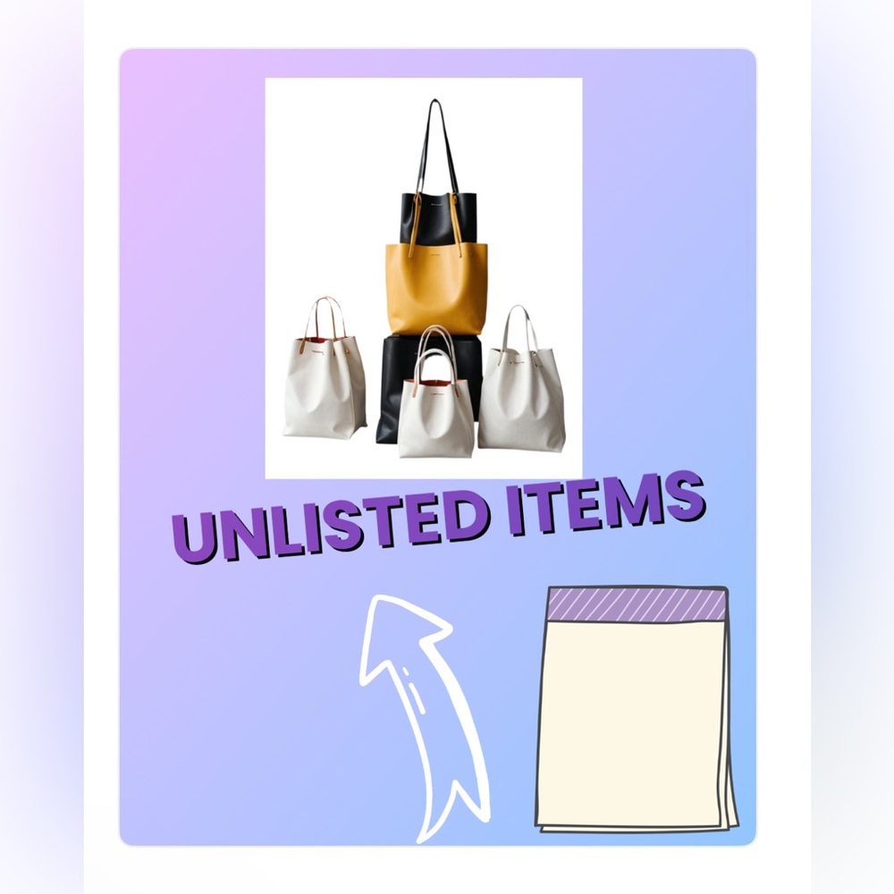 - 💜 UNLISTED ITEMS 💜